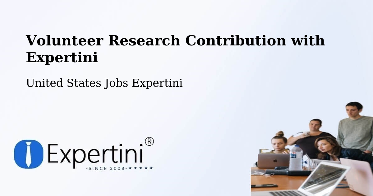 Volunteer Research Contribution Program – Delafield - United States Jobs Expertini